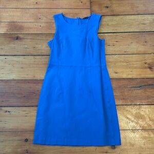 Theory size 6, royal blue shift dress. Classic, vacation, timeless, old money